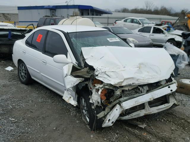 3N1CB51D04L489176 - 2004 NISSAN SENTRA 1.8 WHITE photo 1