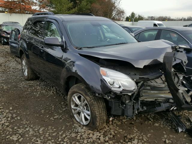 2GNFLFE34G6280683 - 2016 CHEVROLET EQUINOX LT GRAY photo 1