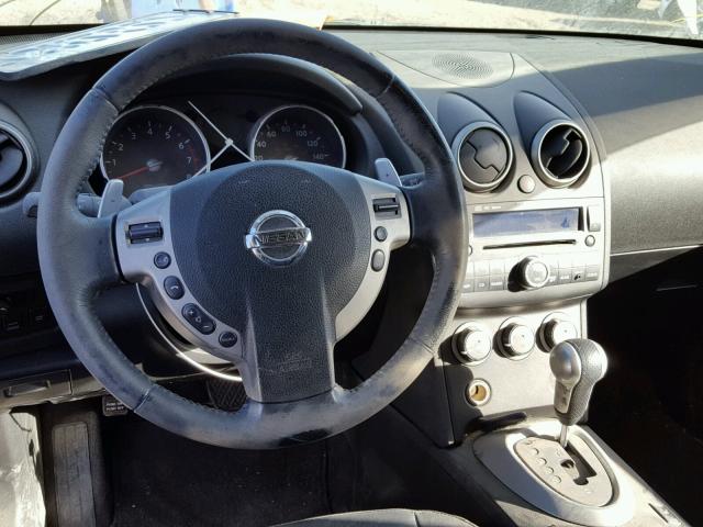 JN8AS58V98W400244 - 2008 NISSAN ROGUE S SILVER photo 9