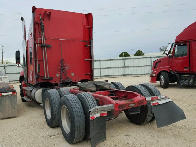 1FUJA6DE97LY84032 - 2007 FREIGHTLINER CONVENTION RED photo 3