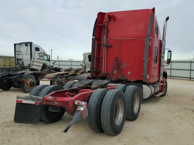 1FUJA6DE97LY84032 - 2007 FREIGHTLINER CONVENTION RED photo 4