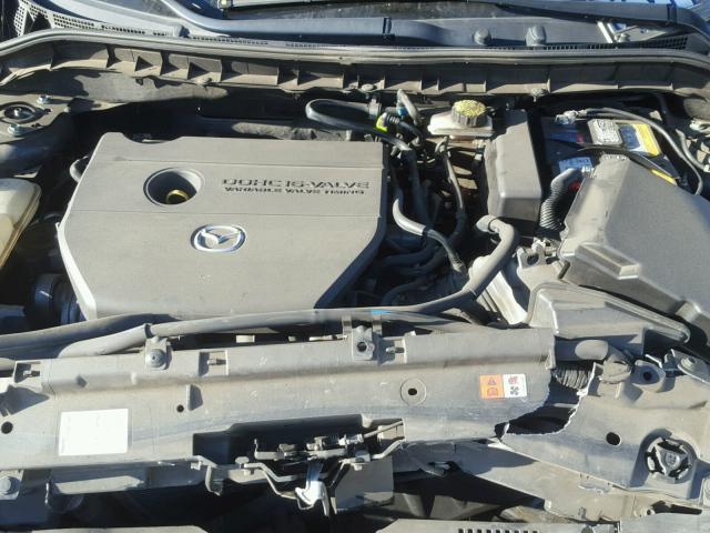 JM1BL1SG5A1257151 - 2010 MAZDA 3 I BLACK photo 7