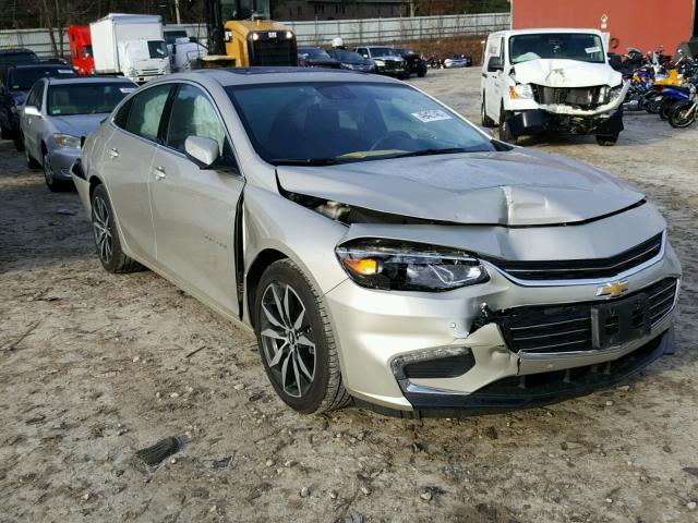 1G1ZE5ST9GF254111 - 2016 CHEVROLET MALIBU LT BEIGE photo 1