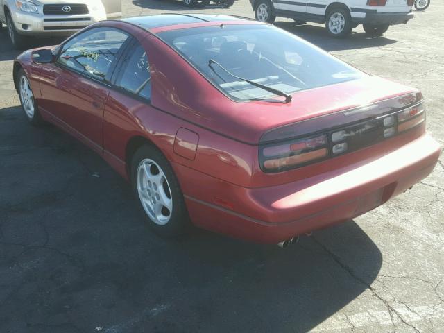 JN1RZ26H4MX501818 - 1991 NISSAN 300ZX 2+2 BURGUNDY photo 3