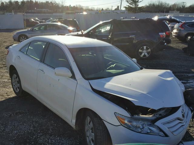 4T1BF3EK6BU750478 - 2011 TOYOTA CAMRY BASE WHITE photo 1