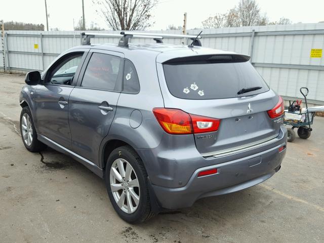 JA4AP4AU0CZ009350 - 2012 MITSUBISHI OUTLANDER GRAY photo 3