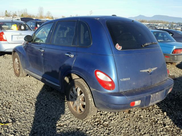 3A4GY5F9XAT132384 - 2010 CHRYSLER PT CRUISER BLUE photo 3