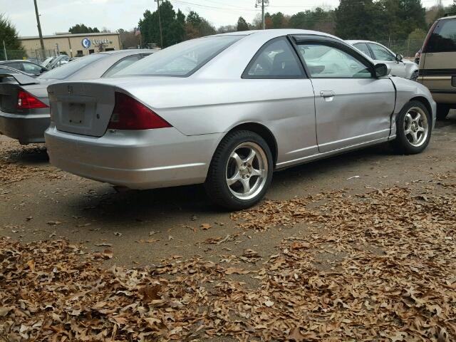 1HGEM21942L083860 - 2002 HONDA CIVIC EX SILVER photo 4