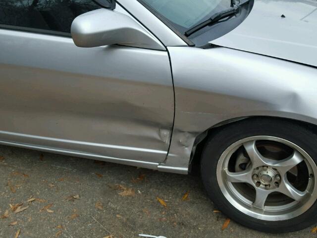 1HGEM21942L083860 - 2002 HONDA CIVIC EX 银色 照片 9