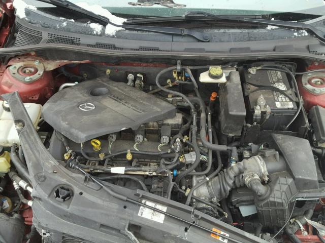 JM1BK32F881146173 - 2008 MAZDA 3 I RED photo 7