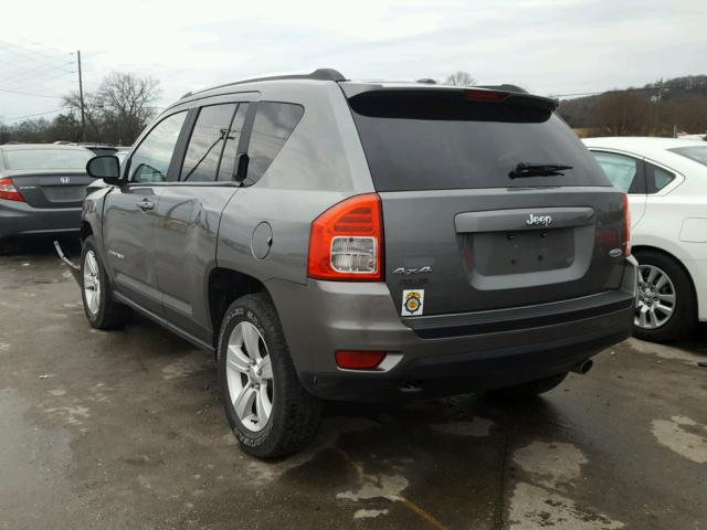 1C4NJDEB9DD280682 - 2013 JEEP COMPASS LA GRAY photo 3