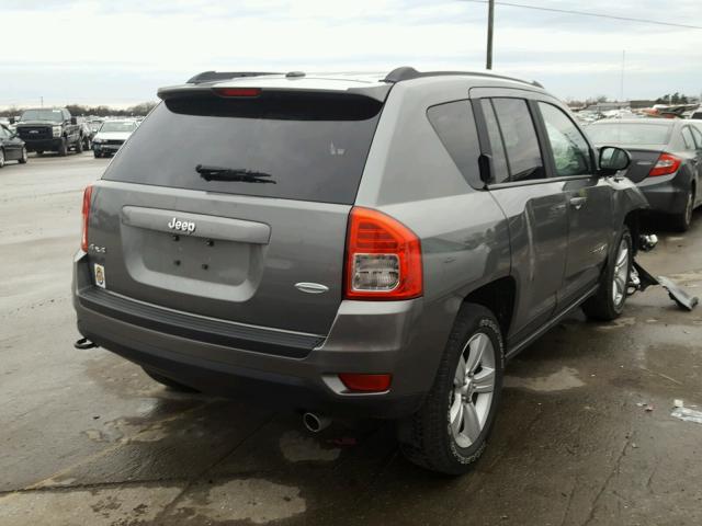 1C4NJDEB9DD280682 - 2013 JEEP COMPASS LA GRAY photo 4