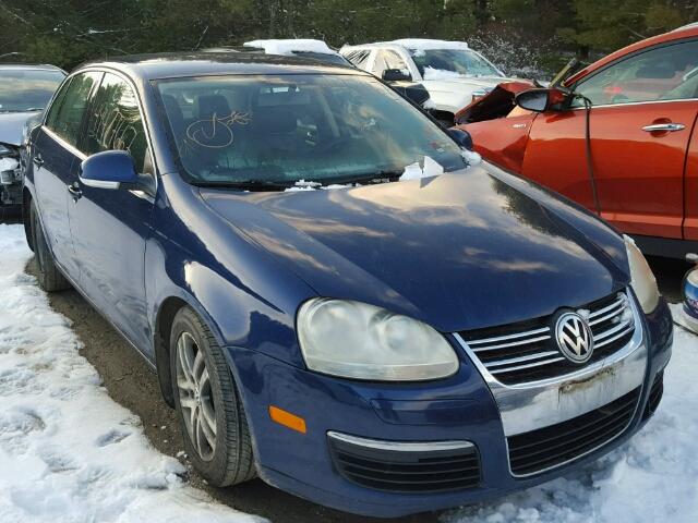 3VWRF71KX6M791736 - 2006 VOLKSWAGEN JETTA 2.5 BLUE photo 1