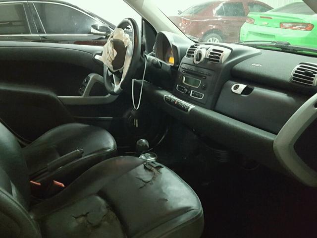 WMEEK31X08K102476 - 2008 SMART FORTWO PAS 橙色 照片 5