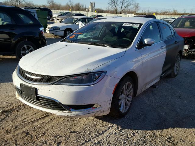 1C3CCCAB6GN157510 - 2016 CHRYSLER 200 LIMITE WHITE photo 2