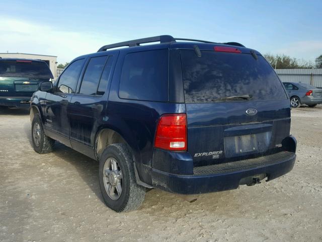 1FMZU63E55ZA15985 - 2005 FORD EXPLORER X BLUE photo 3