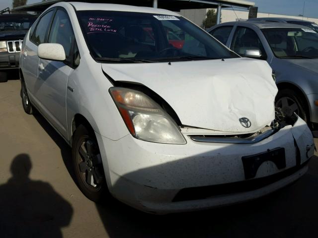 JTDKB20U297830484 - 2009 TOYOTA PRIUS WHITE photo 1