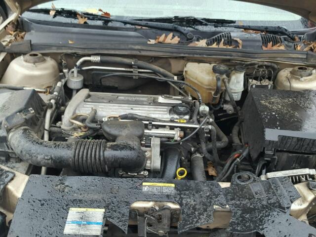 1G1ZT51F26F211715 - 2006 CHEVROLET MALIBU LT GOLD photo 7