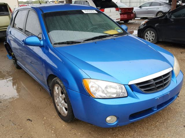 KNAFE161965348387 - 2006 KIA SPECTRA5 BLUE photo 1