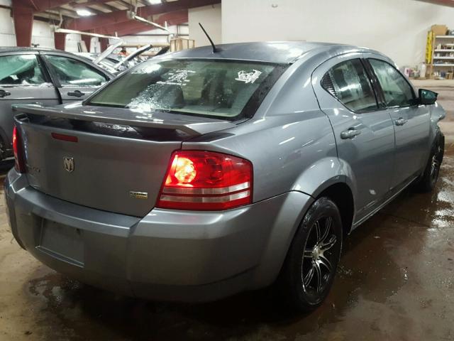 1B3LC46RX8N232123 - 2008 DODGE AVENGER SE GRAY photo 4