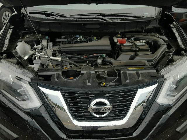 5N1AT2MN0HC739341 - 2017 NISSAN ROGUE SV BLACK photo 7