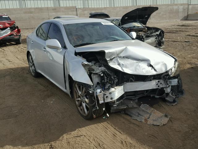 JTHBK262985059035 - 2008 LEXUS IS 250 SILVER photo 1