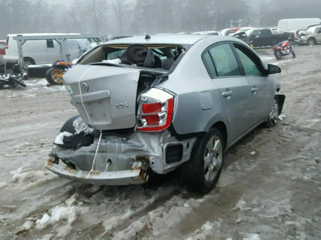 3N1AB61E77L670382 - 2007 NISSAN SENTRA 2.0 GRAY photo 4