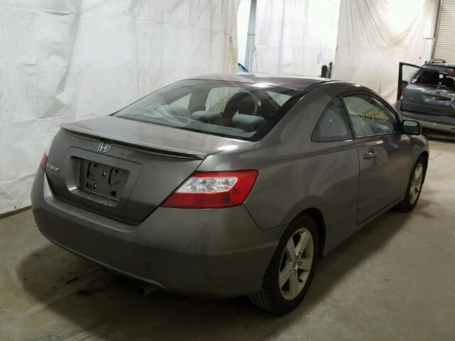 2HGFG12836H539975 - 2006 HONDA CIVIC EX 灰色 照片 4