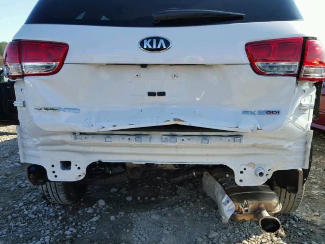 5XYPH4A1XHG276312 - 2017 KIA SORENTO EX Ağ foto 9