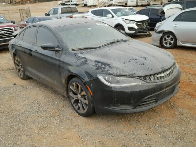 1C3CCCBG8FN517742 - 2015 CHRYSLER 200 S 黑色 照片 1