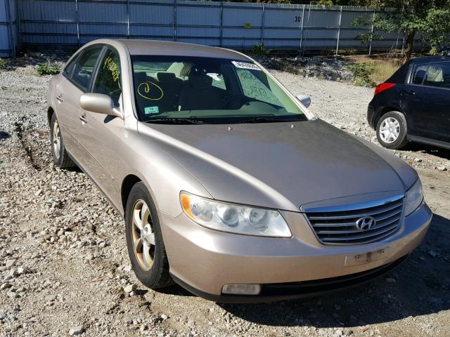 KMHFC46F16A075924 - 2006 HYUNDAI AZERA SE GOLD photo 1