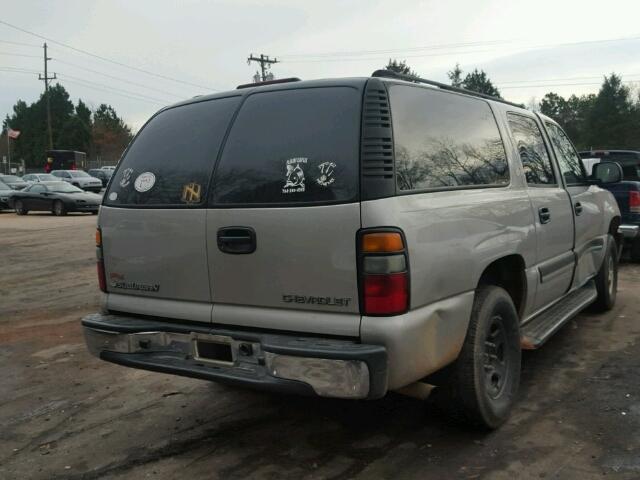 1GNFK16Z64J229838 - 2004 CHEVROLET SUBURBAN K GOLD photo 4