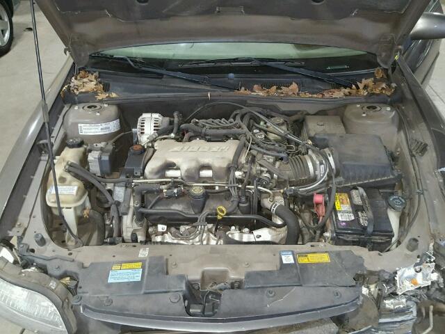 1G1NE52J816174206 - 2001 CHEVROLET MALIBU LS BROWN photo 7