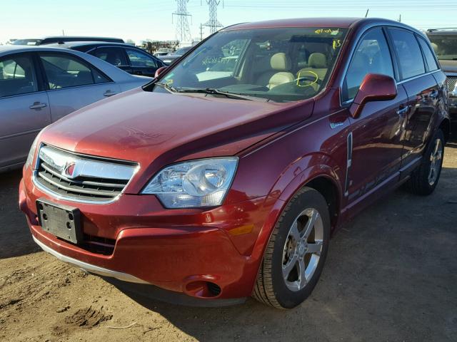 3GSCL93Z69S601412 - 2009 SATURN VUE HYBRID RED photo 2