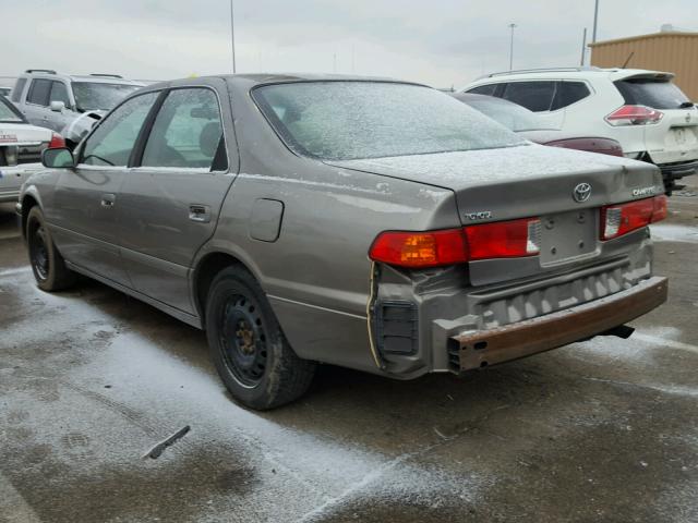 4T1BG22K01U040051 - 2001 TOYOTA CAMRY CE GRAY photo 3