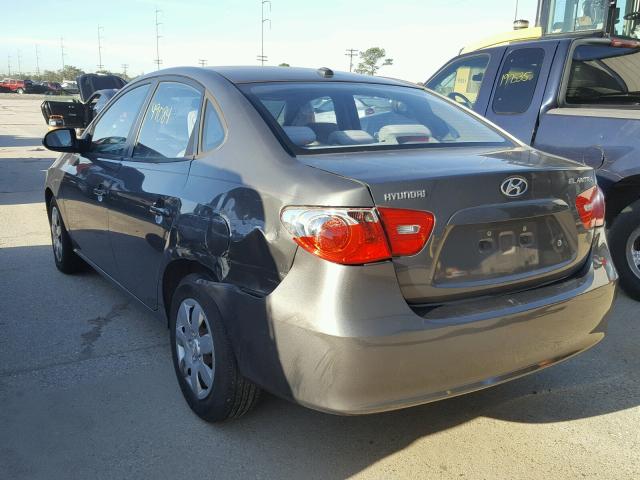 KMHDU46DX9U621352 - 2009 HYUNDAI ELANTRA GL GRAY photo 3