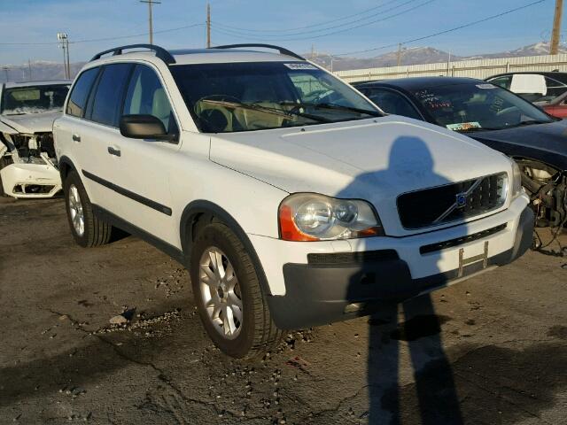 YV1CZ91H541071491 - 2004 VOLVO XC90 T6 WHITE photo 1