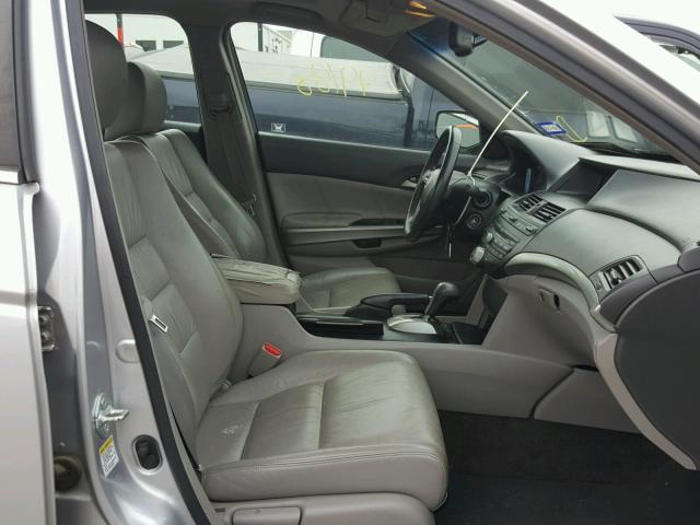 1HGCP26809A113487 - 2009 HONDA ACCORD EXL SILVER photo 5