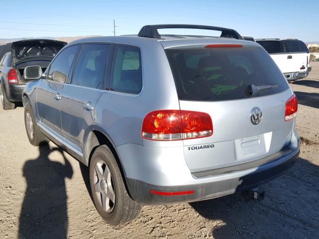 WVGBC67L04D010119 - 2004 VOLKSWAGEN TOUAREG 3. BLUE photo 3