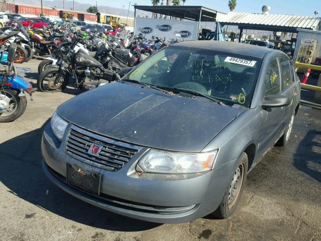 1G8AJ58F07Z206068 - 2007 SATURN ION LEVEL GRAY photo 2