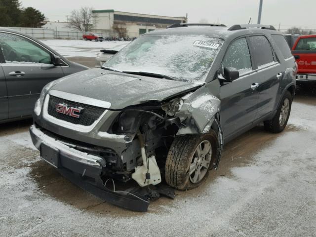 1GKKVPED8BJ164449 - 2011 GMC ACADIA SLE GRAY photo 2