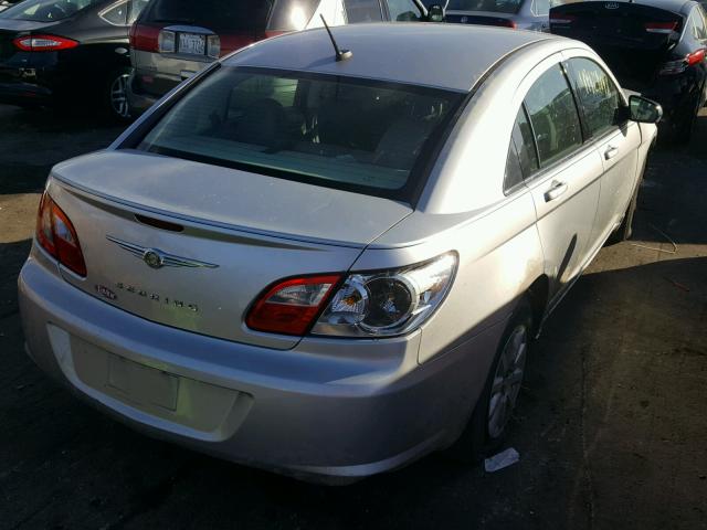 1C3LC46J68N287844 - 2008 CHRYSLER SEBRING LX SILVER photo 4