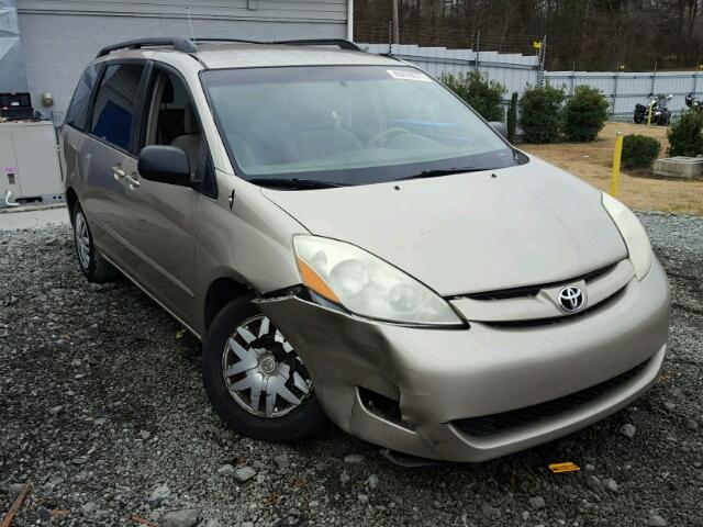 5TDZA23C86S462656 - 2006 TOYOTA SIENNA CE TAN photo 1