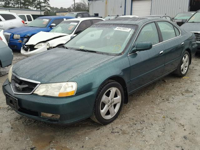 19UUA56843A039070 - 2003 ACURA 3.2TL TYPE GREEN photo 2