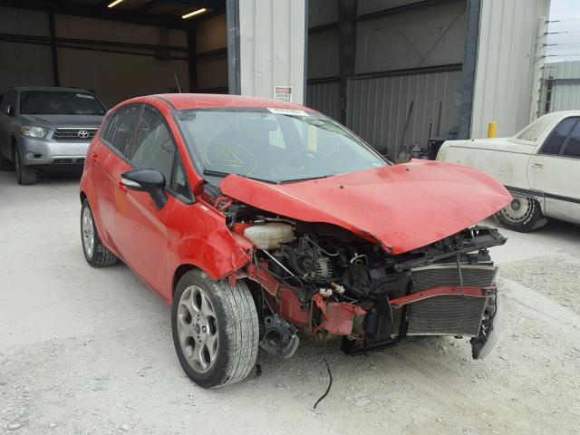 3FADP4FJXCM102496 - 2012 FORD FIESTA SES RED photo 1