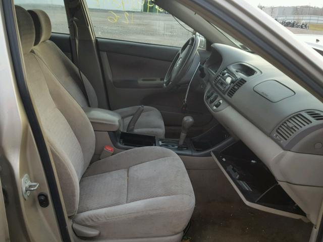 4T1BE32KX4U363989 - 2004 TOYOTA CAMRY LE 棕色 照片 5
