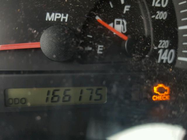 4T1BE32KX3U213606 - 2003 TOYOTA CAMRY LE შავი ფოტო 8