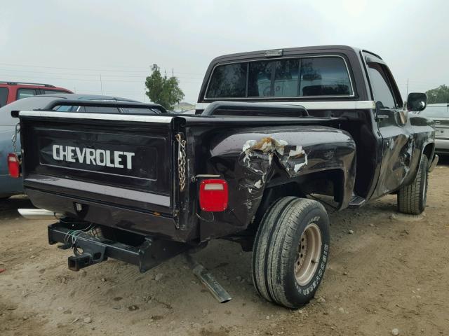 2GCDC14HXG1198163 - 1986 CHEVROLET C10 BURGUNDY photo 4