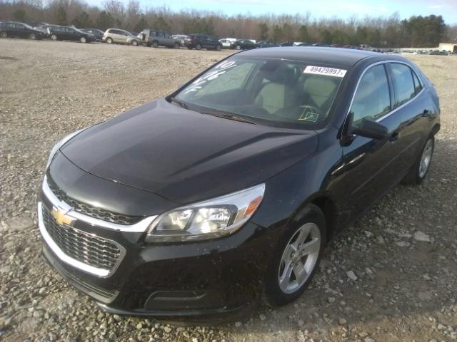 1G11B5SL9FF280762 - 2015 CHEVROLET MALIBU LS BLACK photo 2