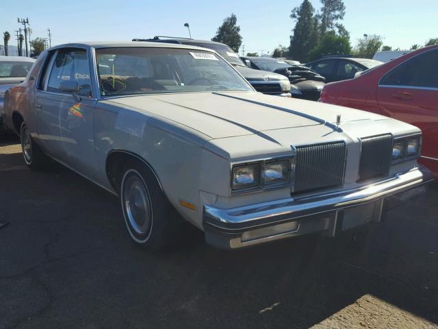 00003R47AAR448080 - 1980 OLDSMOBILE CUTLASS SU WHITE photo 1